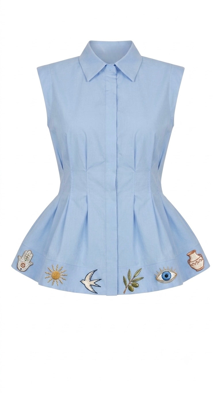 The Blue Solya Shirt