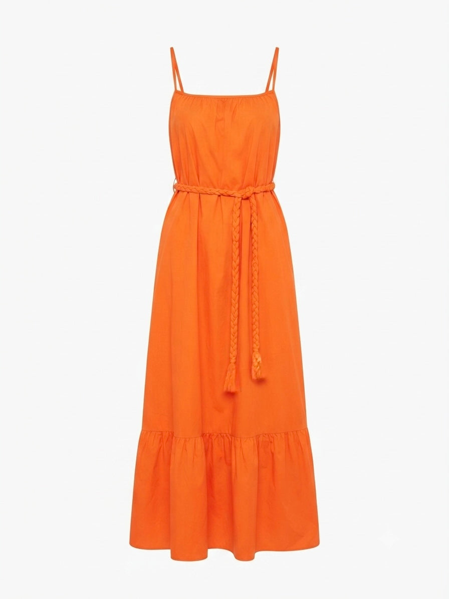 The Sofia Dress - Orange