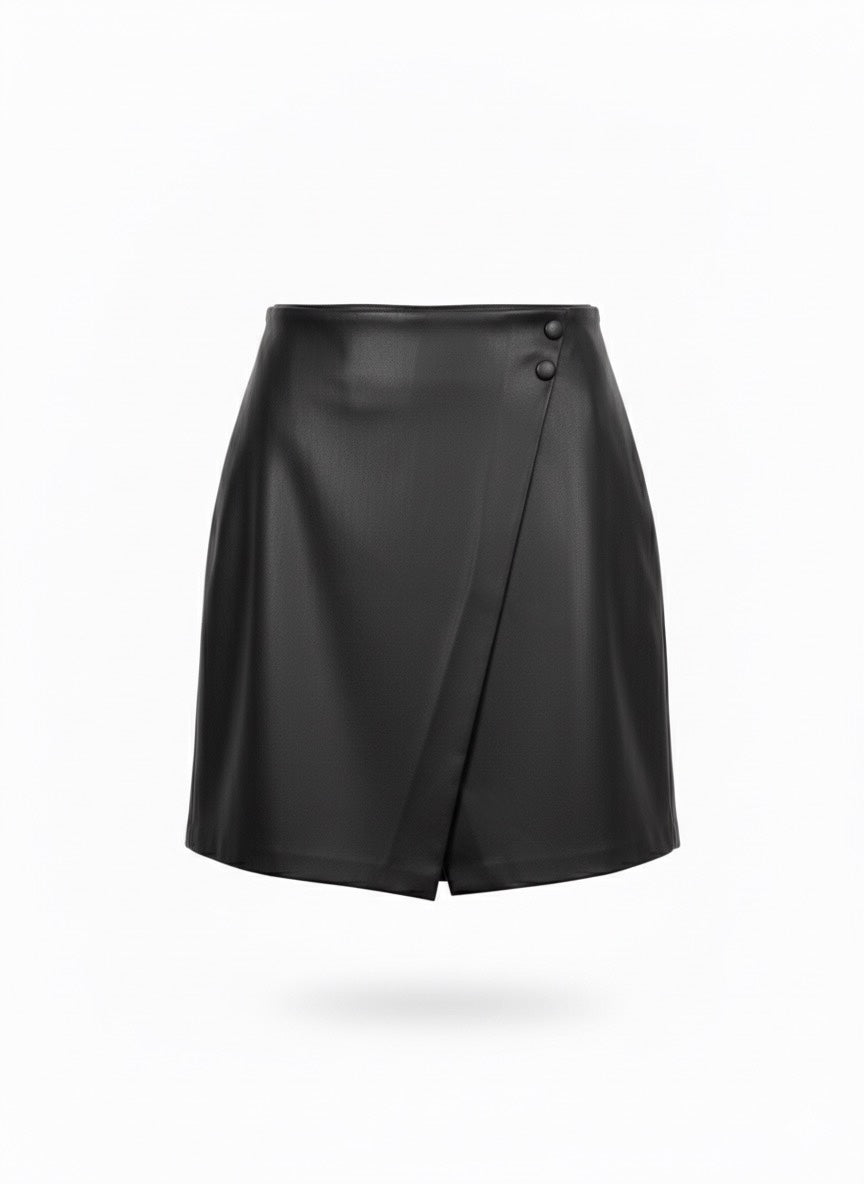 The Leather Skort