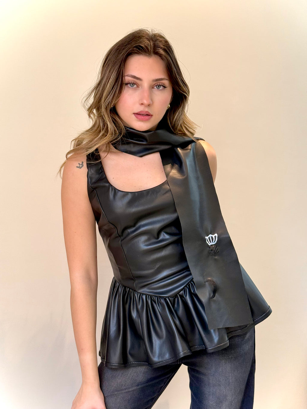 Midnight Top & Scarf