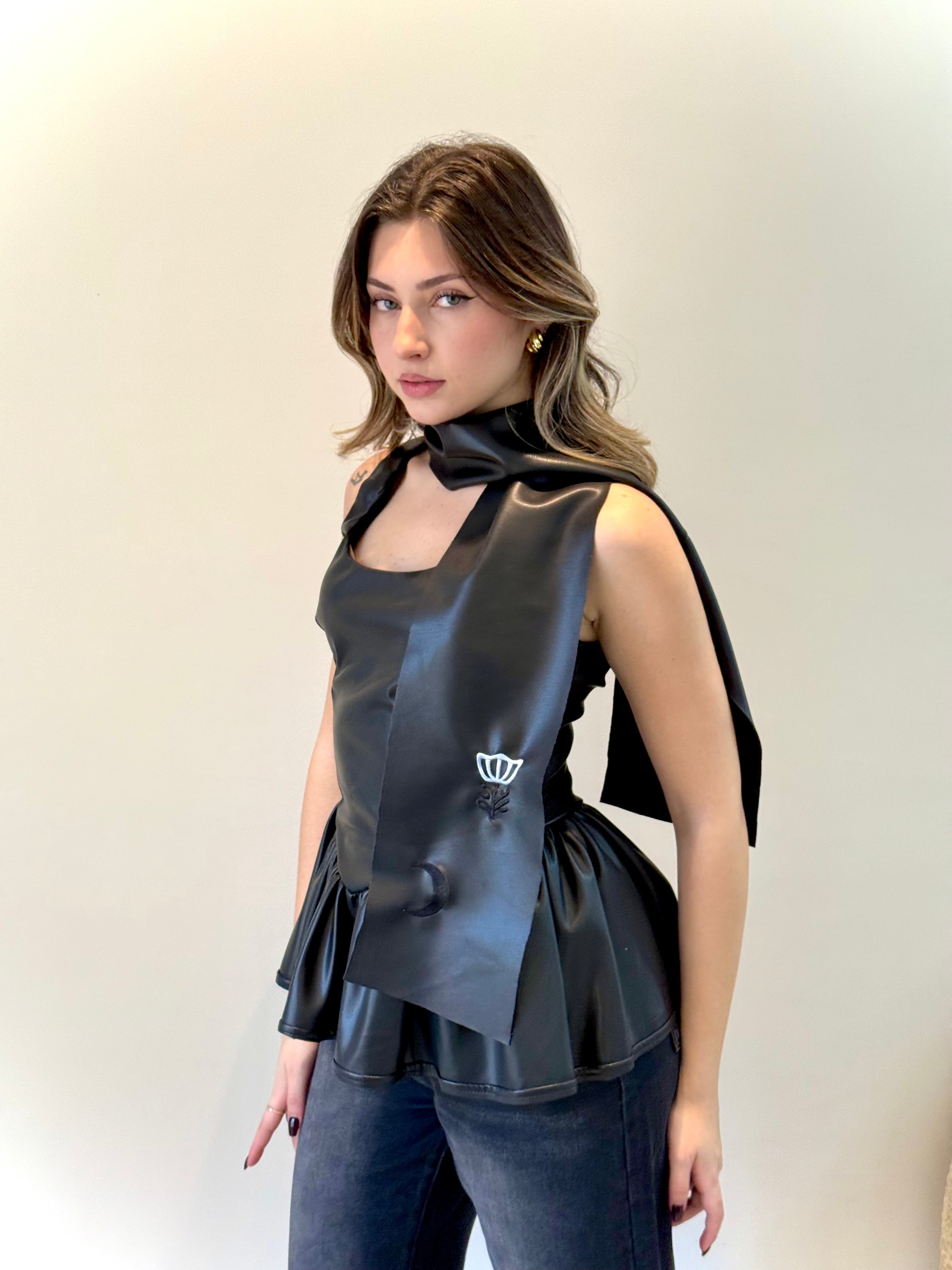 Midnight Top & Scarf