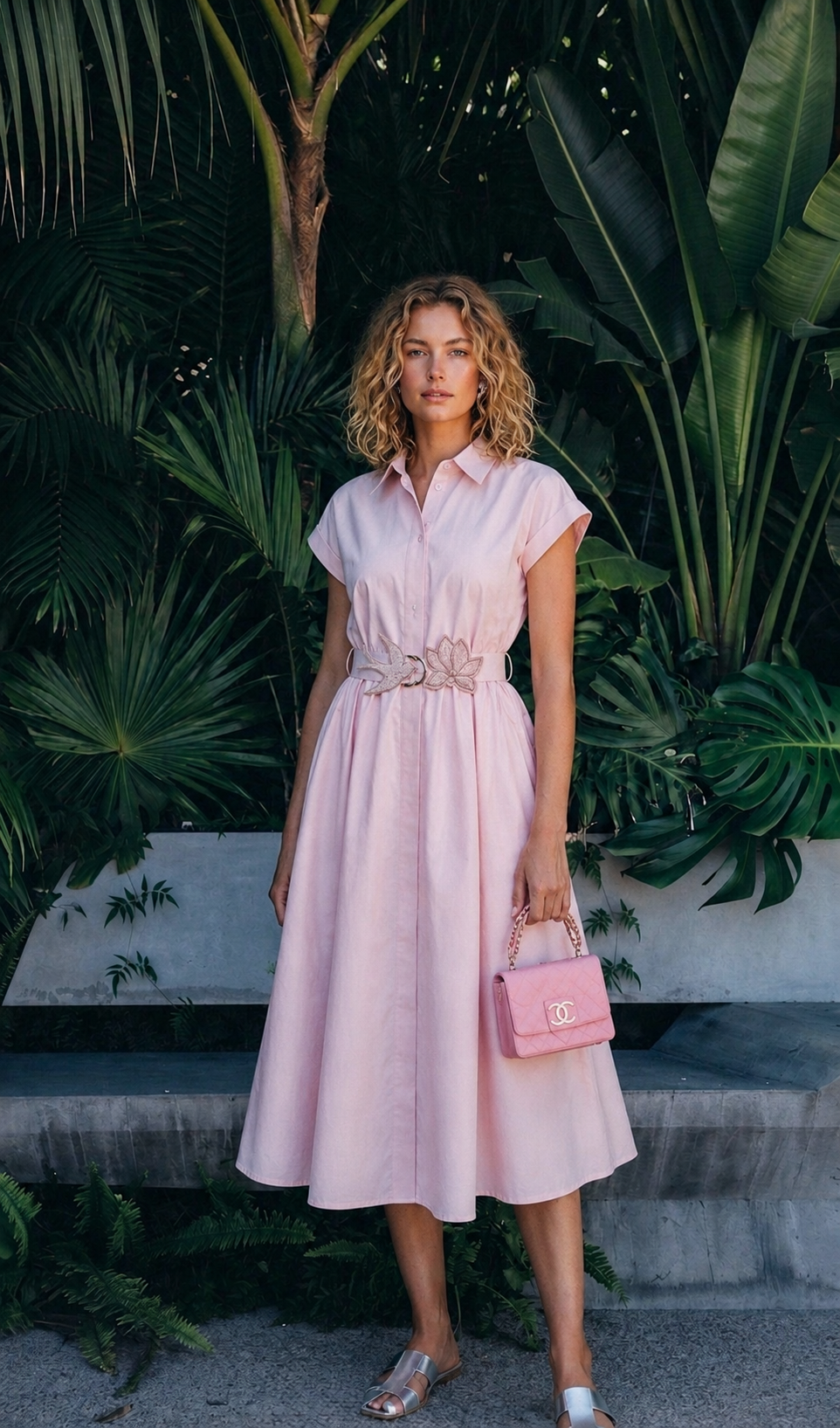 The Pink Lotus Dress
