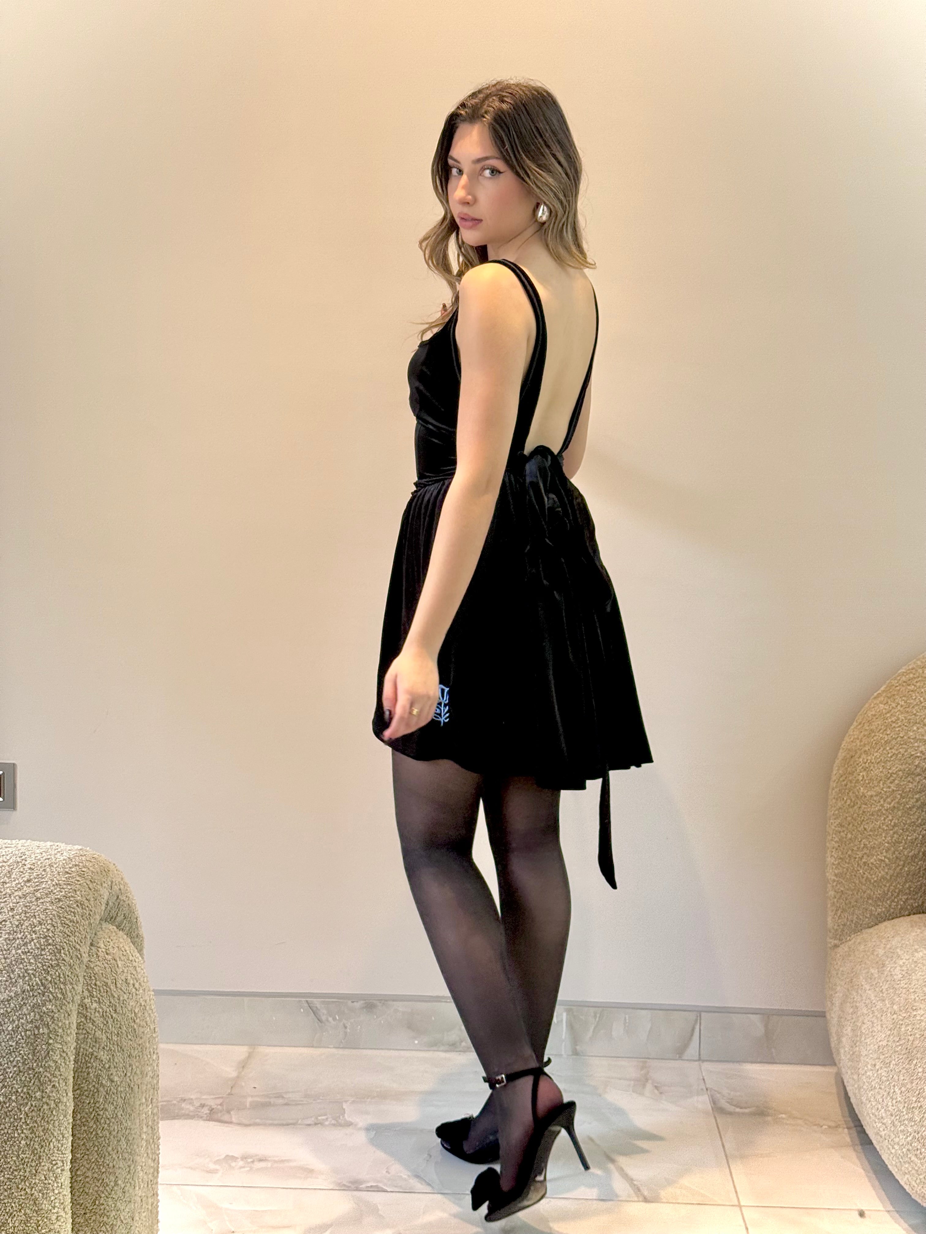 The Solya Velvet Dress