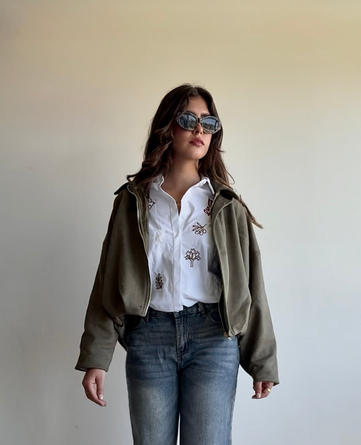 Bomber Suede Jacket