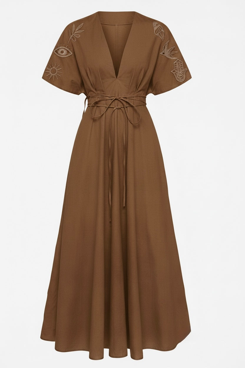 Amulet Maxi - Brown