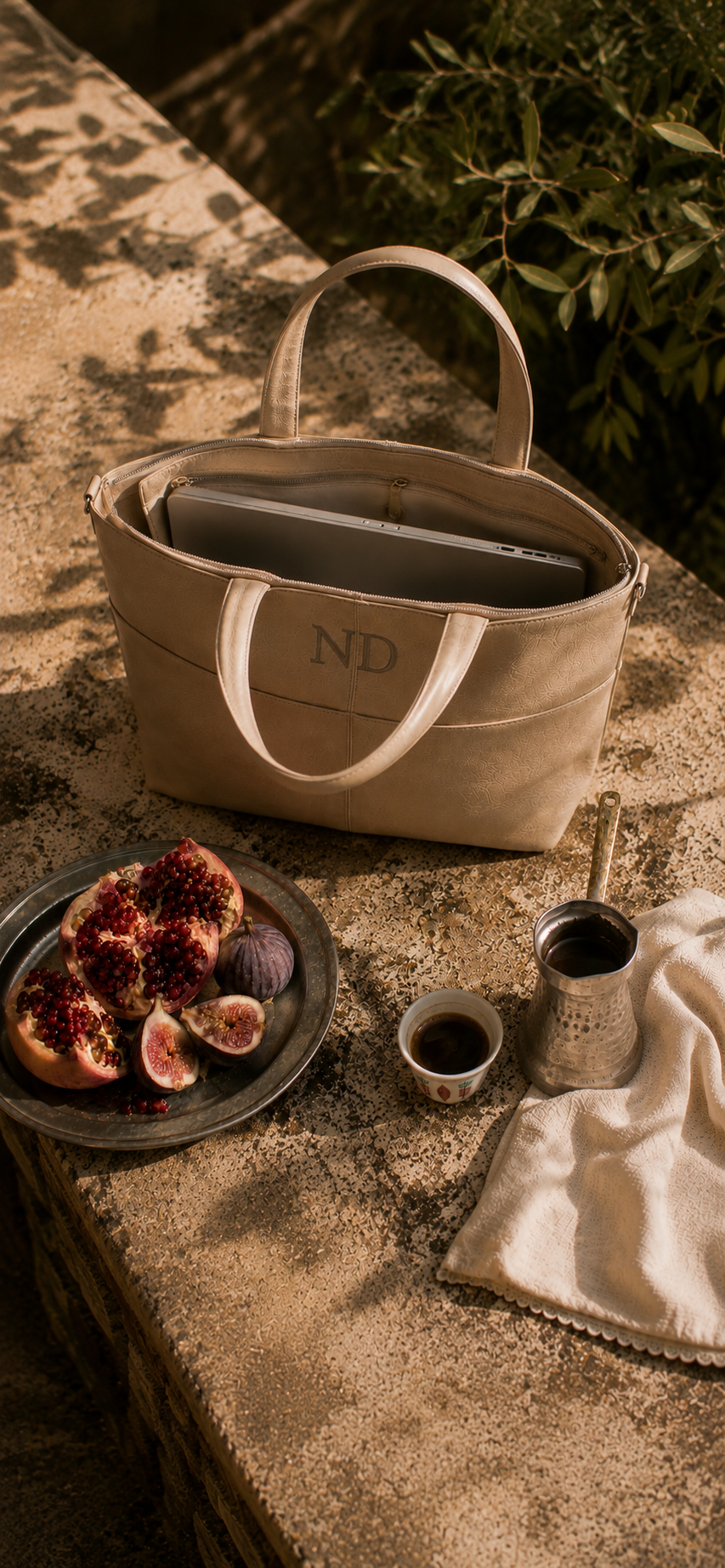 Custom Greige Tote Bag