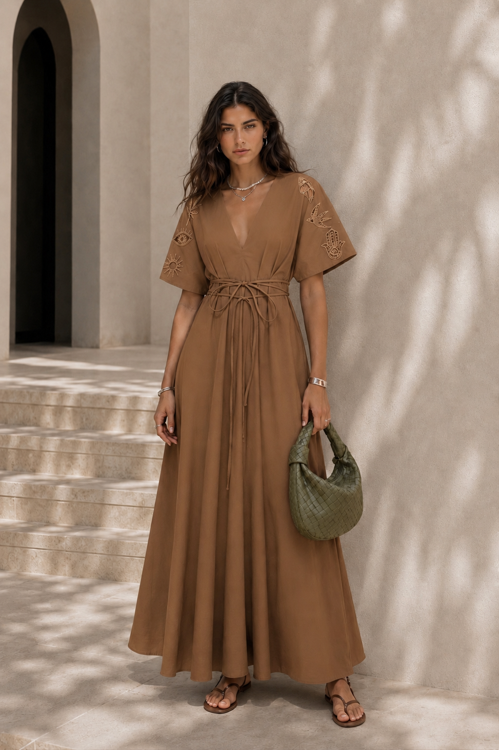 Amulet Maxi - Brown